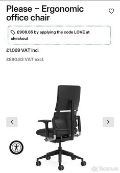 STEELCASE PLEASE V2  Kancelářská židle OP 31.000kc - 3