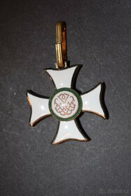 ŘÁD MARIE TEREZIE RYTÍŘSKÝ KŘÍŽ MMThO 33 x 33 mm - 3