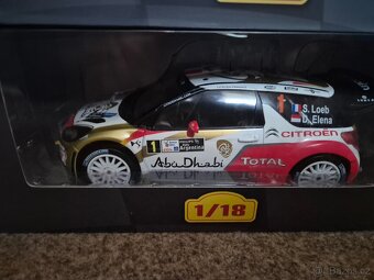 Rally modely 1:18 , ceny u foto.Toyota,mitsubishi,ford.. - 3