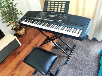 Kurzweil KP300X + K&M 18997 Al stojan + Bespeco SG8EX židle - 3