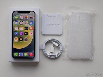 Apple iPhone 12 mini 128GB Zelený - ZÁRUKA - 100% BATERIE - 3