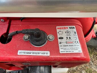 Motorový zádový rosič - HECHT 459 - 3