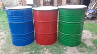 Plechový sud 200l - 3