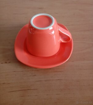 Keramický šálek s podšálkem na espresso - 3