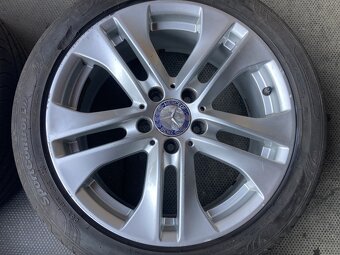 Alu kola MERCEDES W204 17\" 5x112 letní 225/45R17 - 3