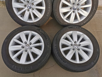 215/55R16 alu kola VW 7x16 5x112 ET45 Passat B7 - 3
