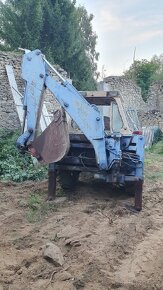 Traktorbagr JCB + Zetor podovzek - 3