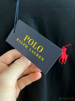 Ralph Lauren polo tričko- černé - 3