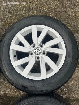 ORIGINÁL Alu Volkswagen Aragon R16, 5x112 - LETNÍ - 3