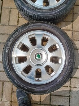 ALU kol - Škoda Octavia 1 - Metalica R16 205/55 - 3
