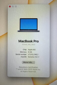 MacBook Pro 2022 M2 8GB - 3