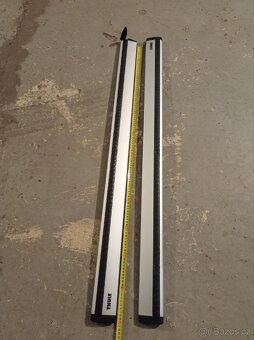 Příčníky Thule Wingbar 961 (118 cm) + patky 757 (na hagusy) - 3