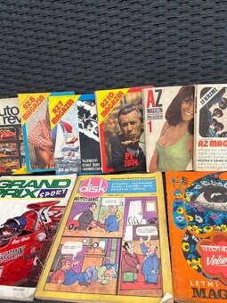 Retro časopisy 70. léta – AZ magazín, Grand Prix, Disk, Auto - 3