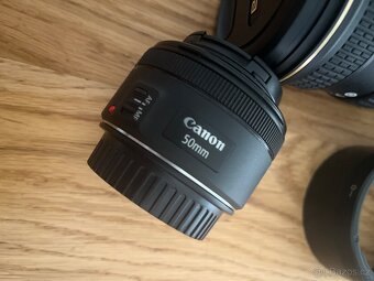 Canon EOS 700D set – 3 objektivy (Tokina 11–16, Canon 50mm, - 3