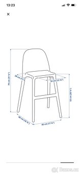 Jídelní židlička ikea - 3
