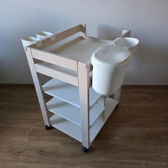 Přebalovací pult, přebalovací podložka a prostěradla - 3