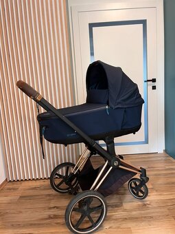 Cybex Priam Rosegold 2v1 Nautical Blue - 3