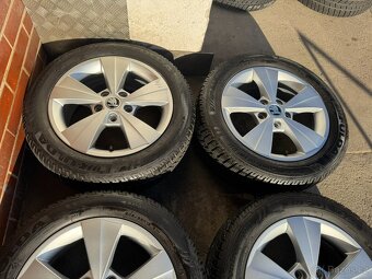 Alu 16" 5x112 škoda VELORUM zimní 85% O3, Pěkné - 3