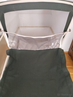 Prodám levně retro kočárek pro miminko, plus sedačka - 3