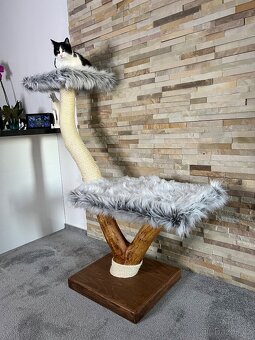 Dřevěný kočičí strom - 3