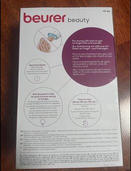 Profesionální UV/LED lampa na nehty Beurer MP 48 – nepoužitá - 3