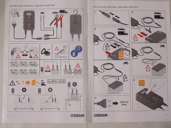 Nabíječka autobaterií Osram 906 - 6A - 3