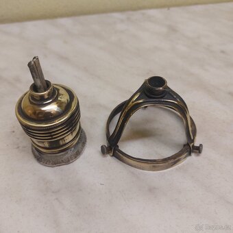 Staré stínidlo+ držak+ objímka. - 3