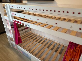 Dřevěná palanda s matracemi 90x200 - 3