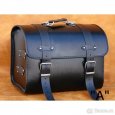 Kožený kufr - válec na chopper 38cm typ 02A,2B,2C - 3