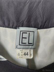 Společenské šaty černobílé 44 - 3