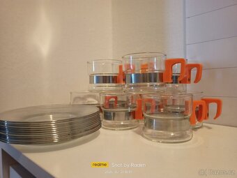 Retro skleněný servis - 3