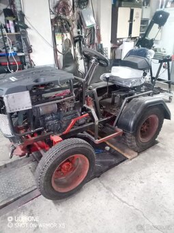 Malotraktor domácí výroby na dodělání - 3