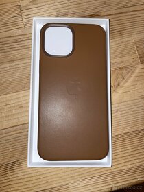 Originální kožený kryt Apple MagSafe – iPhone 12 Pro Max - 3