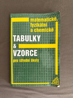Tabulky a vzorce - 3