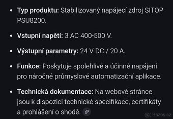 Zdroj 3f AC 400V na DC 24V - 3