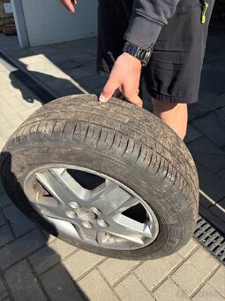 Letní pneu s diskama 215/55 R16 - 3