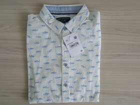 Chlapecká košile se žraloky C&A, vel. 164 - nová - 3