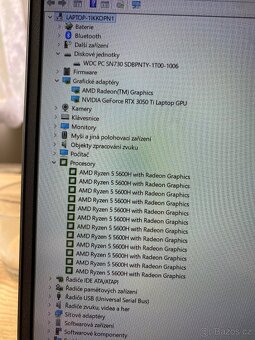 Herní notebook HP Pavilion 15 RTX - 3