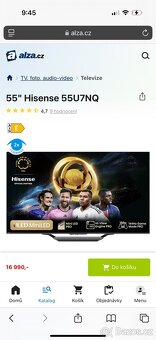 Hisense tv model 55u7hq - 3