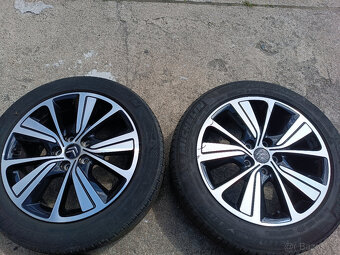Citroen C4 Picasso - alu 7x17 et50 + letní 205/55/17 - 3