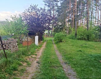 Pronájem zahrady s chatkou u přehrady v Mostištích - 3