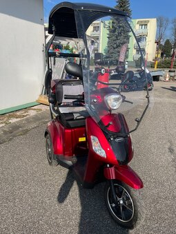 Elektro tříkolka SELVO 31000 málo jeté jako nové - 3