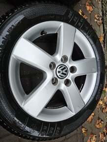 ALU zimní kola disky VW Golf Touran 5x112 R16 ET50 6,5J - 3