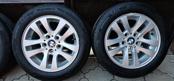 Originál alu BMW 3 5x120 205/55 R16 letní pneu 8mm - 3
