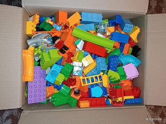 Lego duplo s auty, zvířátky a kuličkoudráhou. (ZLEVŇENO) - 3