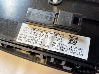 Ovládání oken Mercedes-Benz W205 - 3