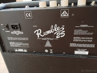 Basobe kombo fender rumble 25 v3 - 3