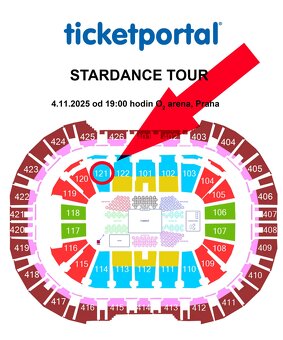2x vstupenky na Stardance Tour Praha - 3