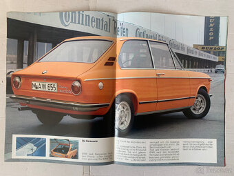 Starý prospekt BMW 1600 - 2500 - 3