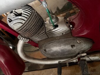 Jawa 250/353 po starší renovaci, pojízdná - 3